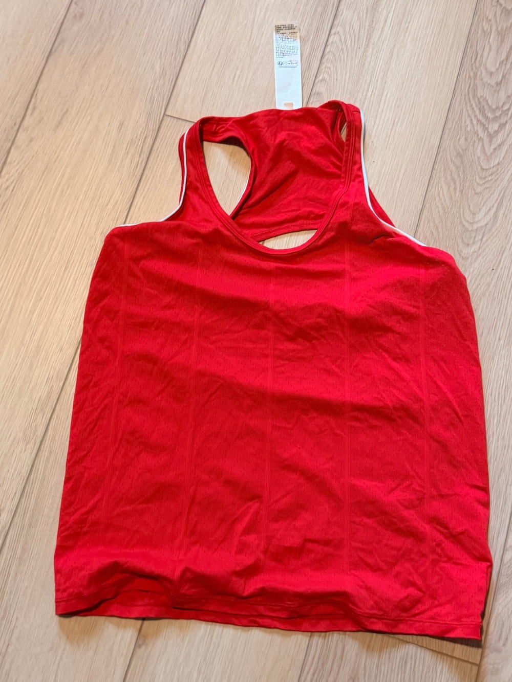 Wilson Women's Red Racerback Tank Top